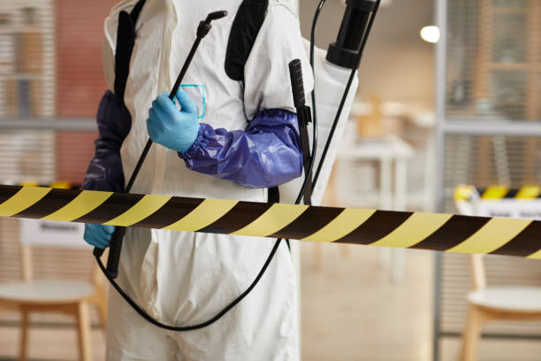 Professional Unattended Death Cleanup technician working in Highland Park, NJ